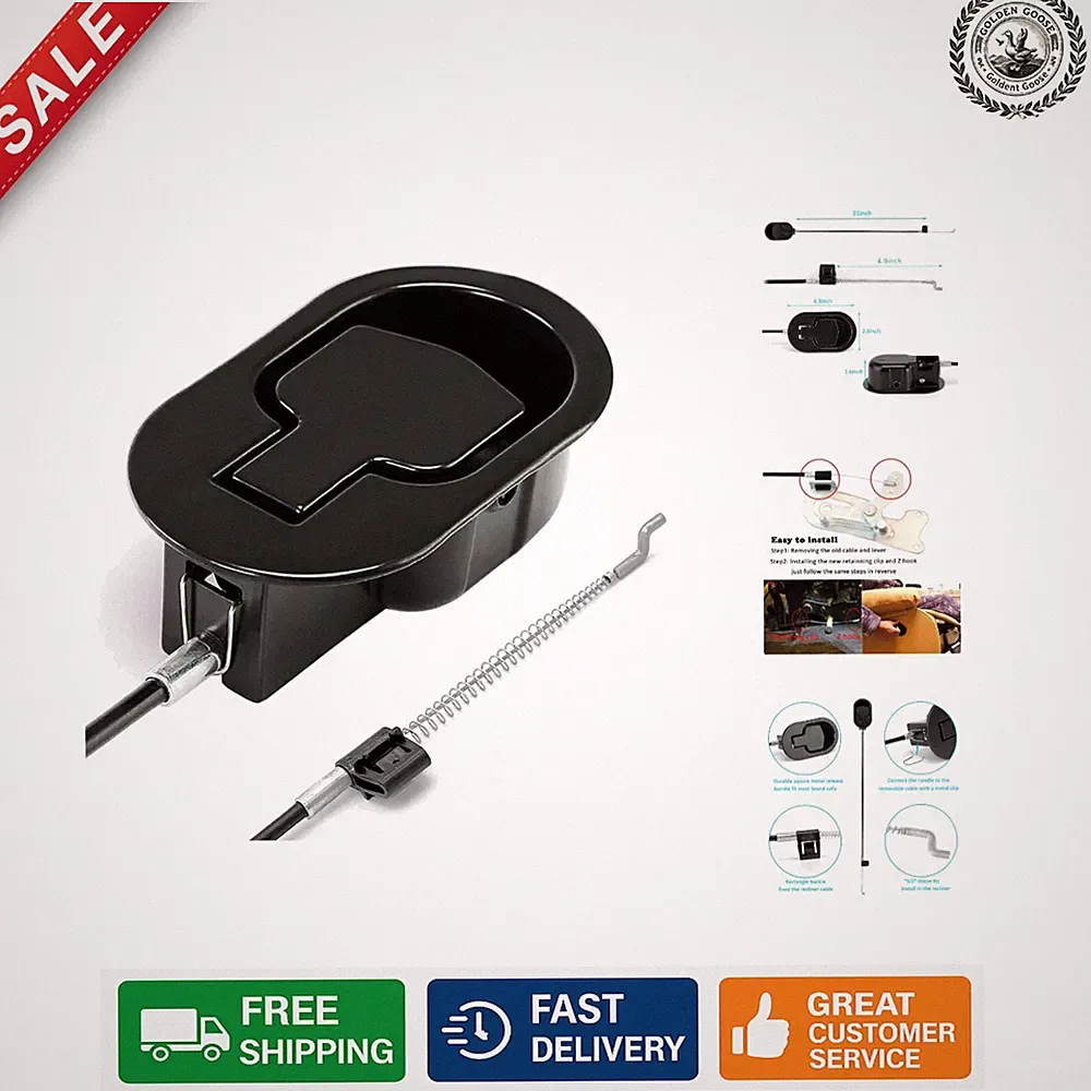 Heavy-Duty Aluminum Recliner Release Handle Perfect for Ashley & Lazy Boy