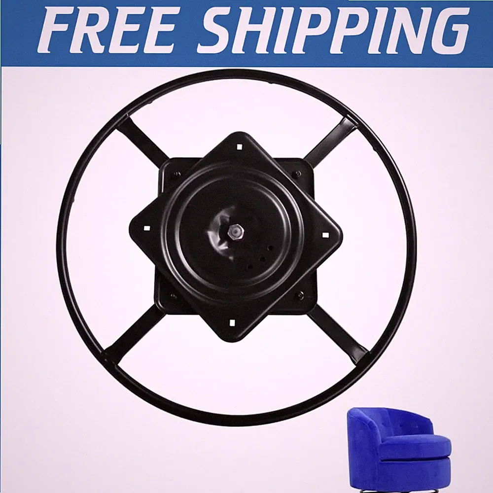 Heavy Duty Swivel Ring Base Coversion Kit for Recliner Chairs - Easy to Install=