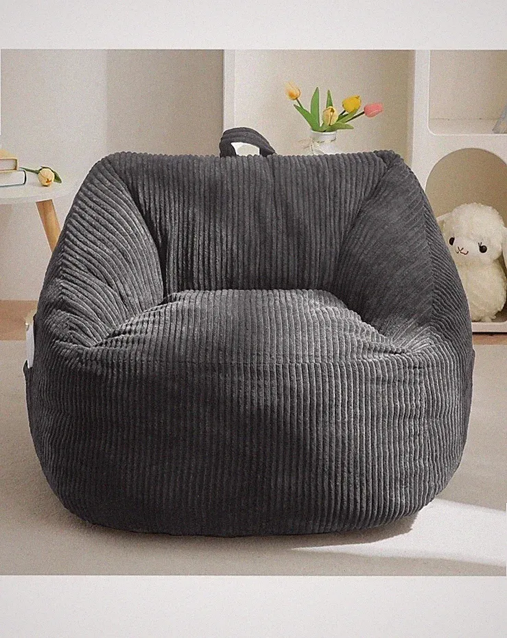 MAXYOYO Kids Bean Bag Chair, Bean Bag Couch with Handle, Comfy Toddler Chair...