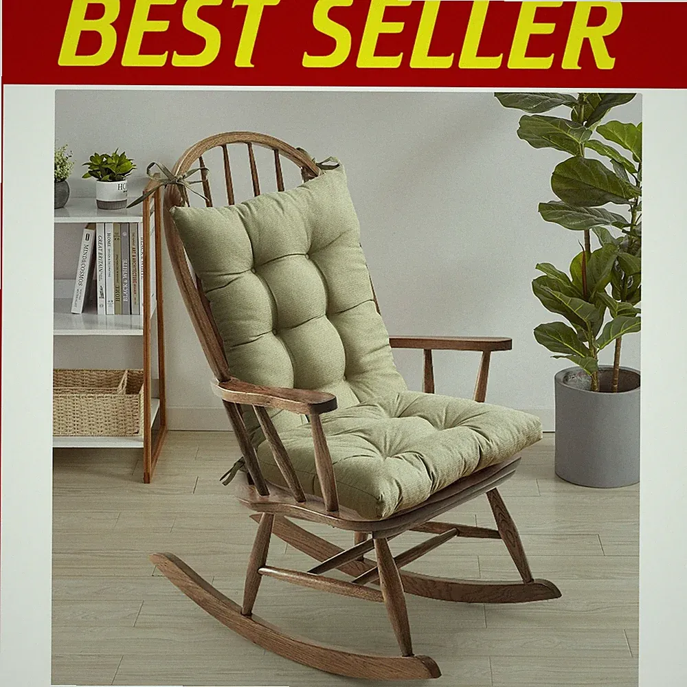 Non-Slip Backed Cushions for Rocking Chairs