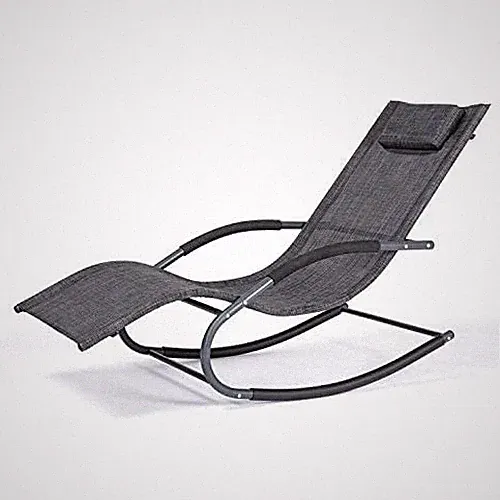 Outdoor Rocking Pool Chairs and Lounges For Poolside Patio Balcony Furniture New