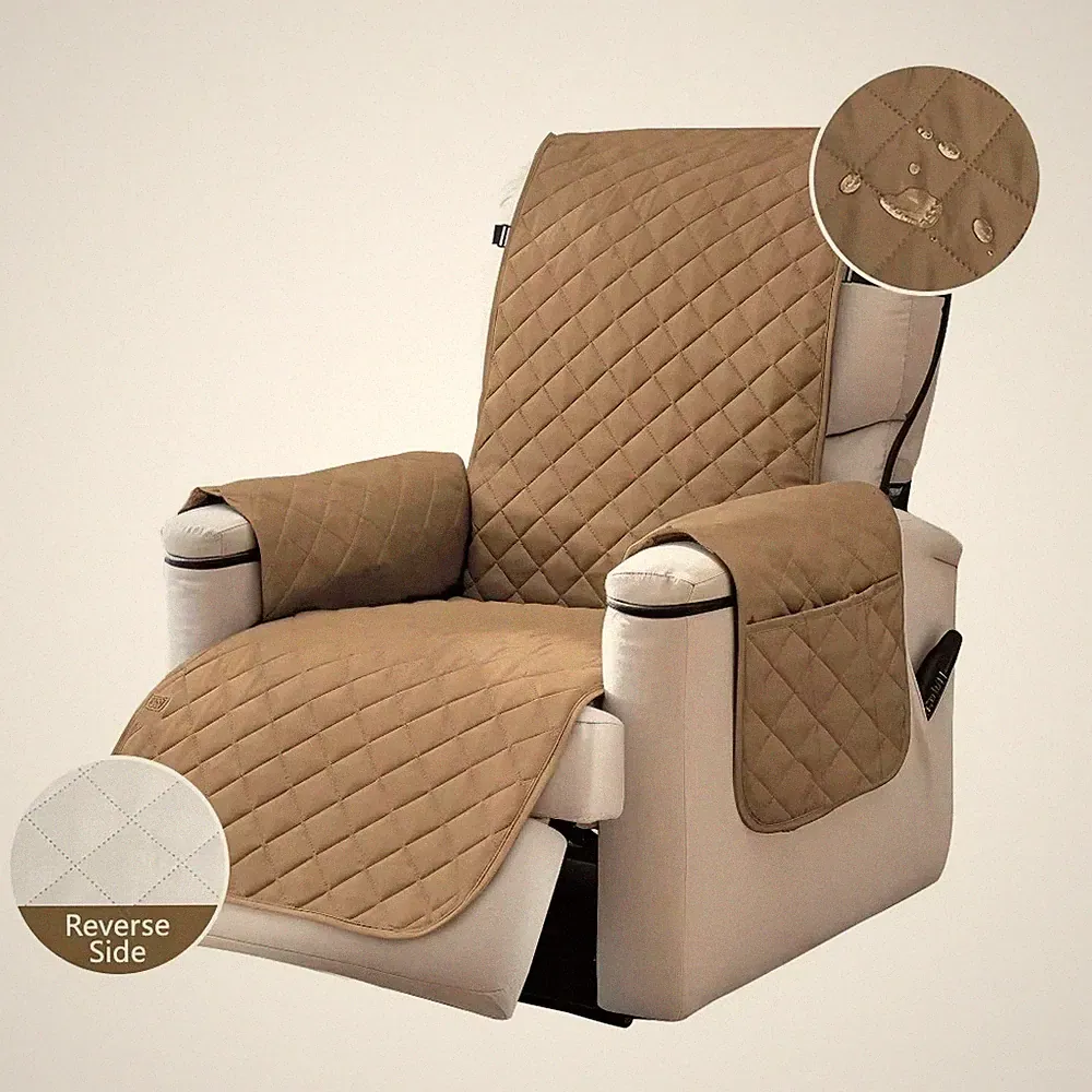 Recliner Chair Cover Washable Couch Covers for Kids Pets Dogs Slipcover Furnitur