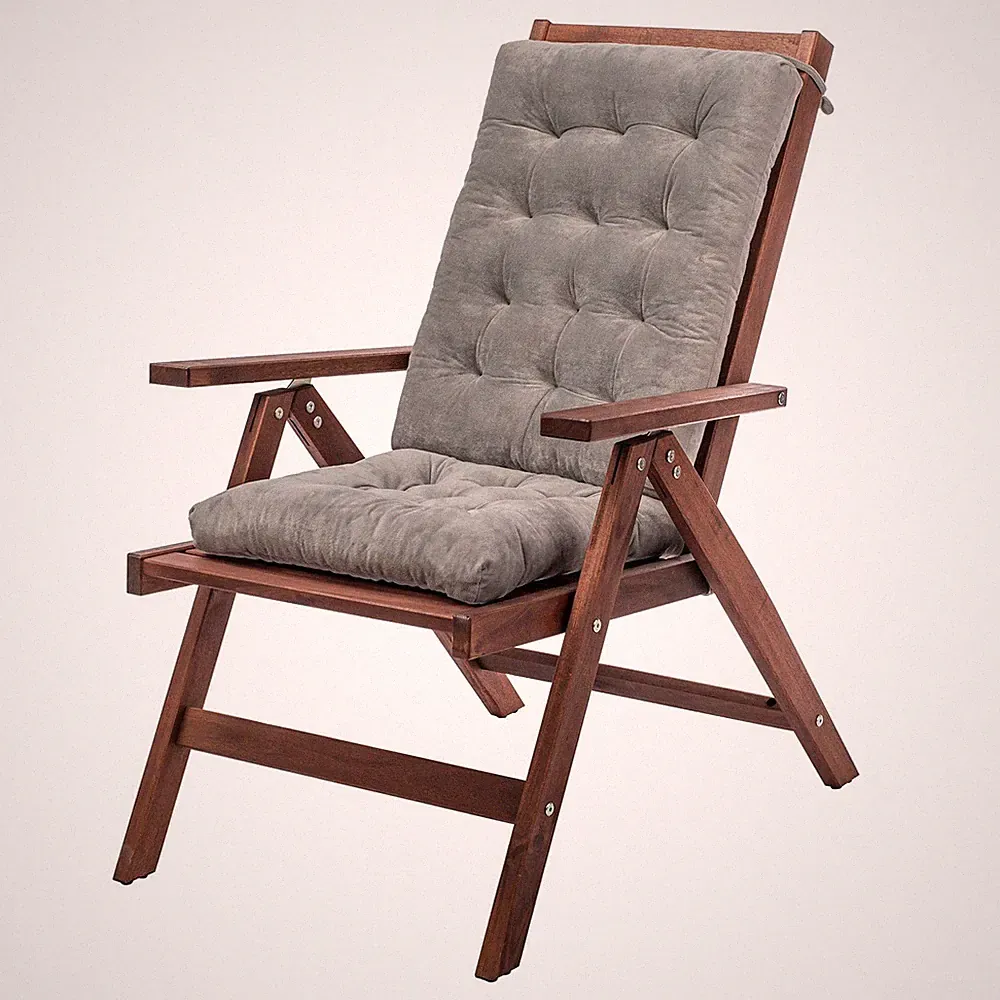Rocking Chair Cushion, Non Slip Durable Tufted Pads, FadeShield Set of Seat a...